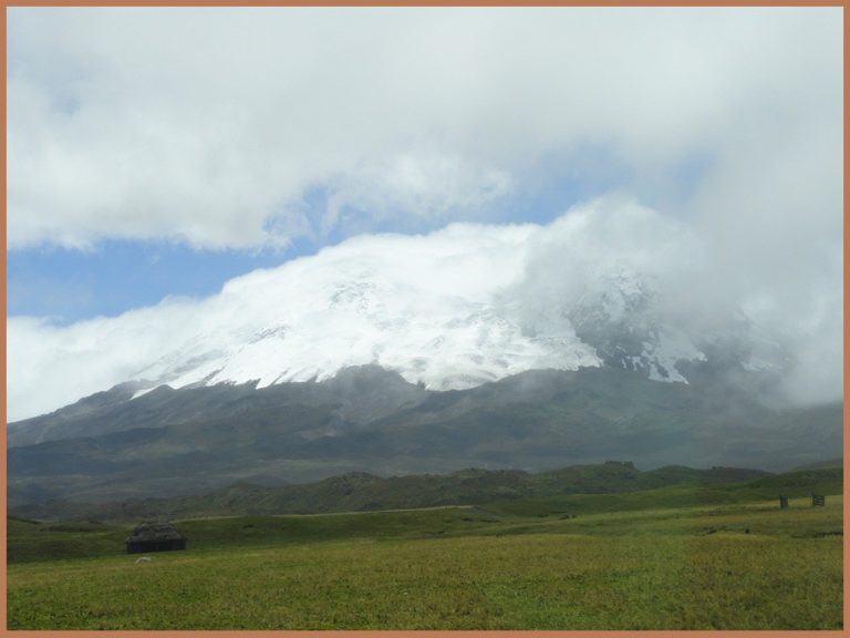 View of Antisana Volcano, one of the spectacular landscapes visited during our Northern Ecuador & Galápagos Birding Tour.